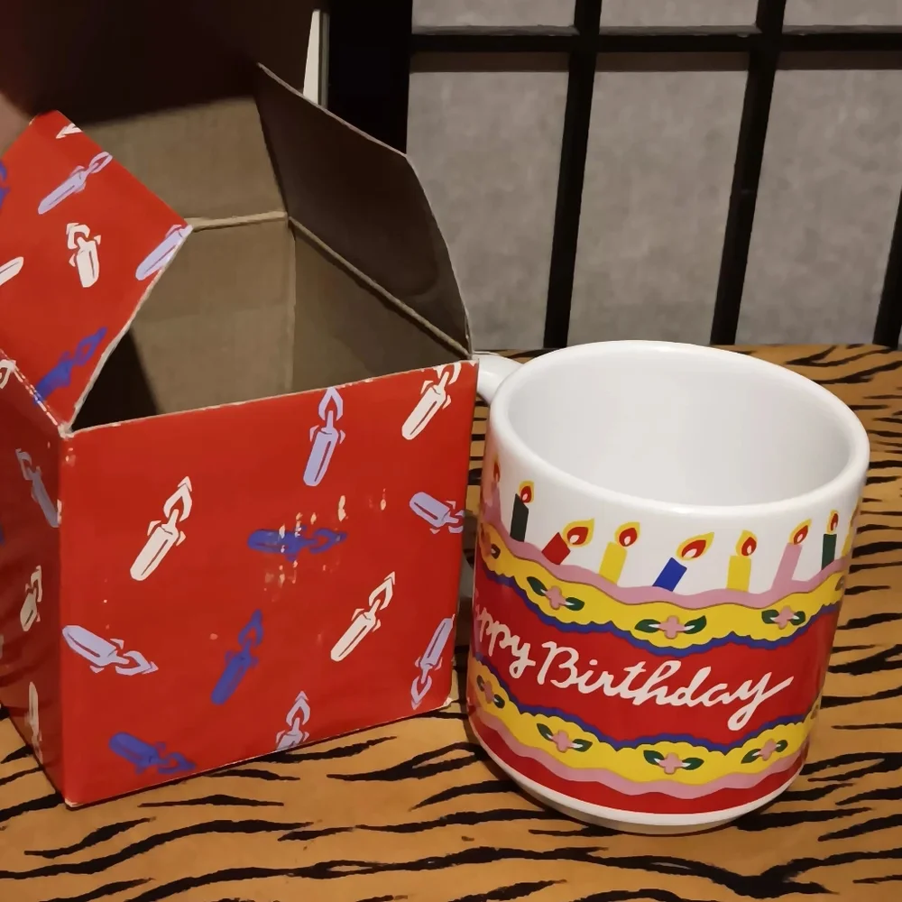 Birthday Musical Mug - Red - Picture 1 of 7